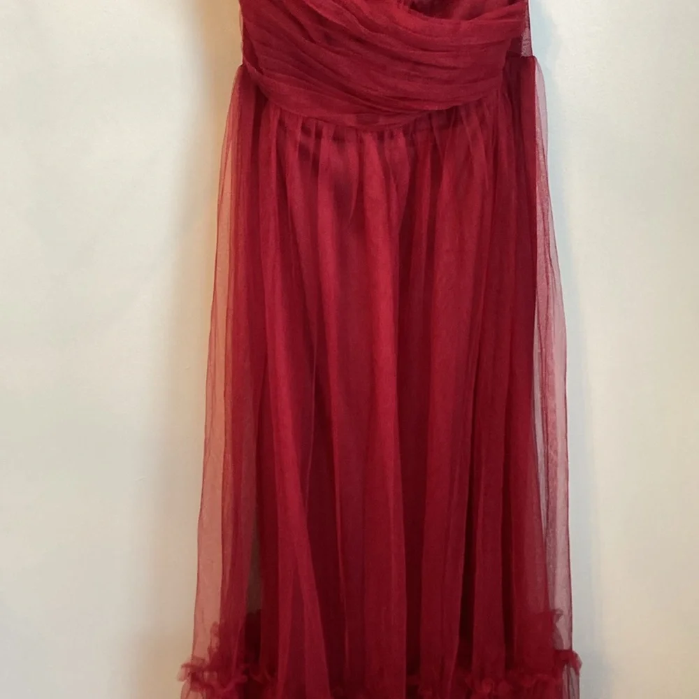 Ever Pretty maroon red bridesmaid dress - Picture 5 of 13
